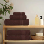 Vidaxl washandjes frogn 2 st 30x30 cm 360 g m² bruin