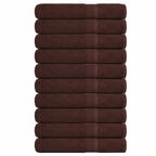 Vidaxl saunahanddoeken frogn 10 st 80x200 cm 360 g m² bruin