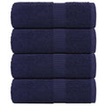 Vidaxl gastendoekjes frogn 4 st 30x50 cm 360 g m² marineblauw