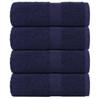 Vidaxl gastendoekjes frogn 4 st 30x50 cm 360 g m² marineblauw