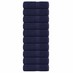 Vidaxl gastendoekjes frogn 10 st 30x50 cm 360 g m² marineblauw