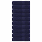 Vidaxl handdoeken frogn 10 st 50x100 cm 360 g m² marineblauw