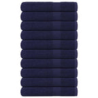 Vidaxl saunahanddoeken frogn 10 st 80x200 cm 360 g m² marineblauw