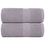 Vidaxl gastendoekjes frogn 2 st 30x50 cm 360 g m² grijs