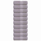 Vidaxl gastendoekjes frogn 10 st 30x50 cm 360 g m² grijs