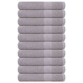 Vidaxl saunahanddoeken frogn 10 st 80x200 cm 360 g m² grijs