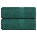 Vidaxl washandjes 2 stuks frogn groen 30x30 cm 100% katoen