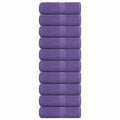 Vidaxl gastendoekjes frogn 10 st 30x50 cm 360 g m² paars