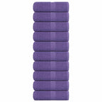 Vidaxl gastendoekjes frogn 10 st 30x50 cm 360 g m² paars