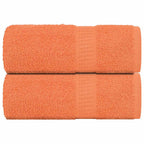 Vidaxl gastendoekjes frogn 2 st 30x50 cm 360 g m² oranje