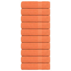 Vidaxl badhanddoeken frogn 10 st 100x150 cm 360 g m² oranje