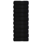 Vidaxl gastendoekjes frogn 10 st 30x50 cm 360 g m² zwart