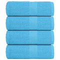 Vidaxl gastendoekjes frogn 4 st 30x50 cm 360 g m² turquoise