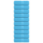 Vidaxl gastendoekjes frogn 10 st 30x50 cm 360 g m² turquoise