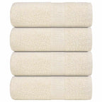 Vidaxl gastendoekjes frogn 4 st 30x50 cm 360 g m² crème
