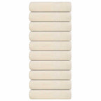 Vidaxl badhanddoeken frogn 10 st 100x150 cm 360 g m² crème