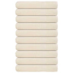 Vidaxl saunahanddoeken frogn 10 st 80x200 cm 360 g m² crème
