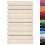 Vidaxl saunahanddoeken frogn 10 st 80x200 cm 360 g m² crème