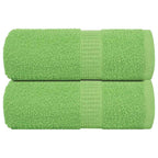 Vidaxl gastendoekjes frogn 2 st 30x50 cm 360 g m² appelgroen