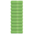 Vidaxl gastendoekjes frogn 10 st 30x50 cm 360 g m² appelgroen