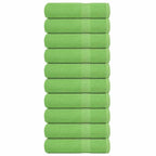 Vidaxl handdoeken frogn 10 st 50x100 cm 360 g m² appelgroen