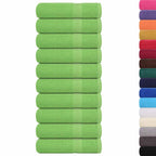 Vidaxl handdoeken frogn 10 st 50x100 cm 360 g m² appelgroen
