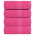 Vidaxl gastendoekjes frogn 4 st 30x50 cm 360 g m² roze