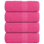 Vidaxl gastendoekjes frogn 4 st 30x50 cm 360 g m² roze