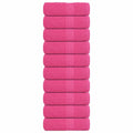 Vidaxl gastendoekjes frogn 10 st 30x50 cm 360 g m² roze