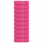 Vidaxl gastendoekjes frogn 10 st 30x50 cm 360 g m² roze