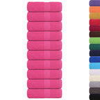 Vidaxl gastendoekjes frogn 10 st 30x50 cm 360 g m² roze