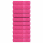 Vidaxl handdoeken frogn 10 st 50x100 cm 360 g m² roze