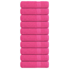Vidaxl badhanddoeken frogn 10 st 100x150 cm 360 g m² roze