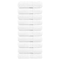 Vidaxl premium washandjes solund 10 stuks 30x30 cm 600 g m² wit