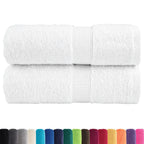 Vidaxl gastendoekjes solund 2 st 600 g m² 30x50 cm wit