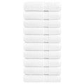 Vidaxl handdoeken solund 10 st 600 g m² 50x100 cm wiit