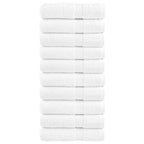 Vidaxl handdoeken solund 10 st 600 g m² 50x100 cm wiit