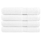 Vidaxl handdoeken solund 4 st 600 g m² 100x200 cm wit