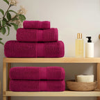 Vidaxl gastendoekjes solund 4 st 600 g m² 30x50 cm bordeauxrood