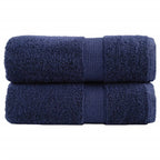 Vidaxl gastendoekjes solund 2 st 600 g m² 30x50 cm marineblauw