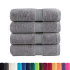 Vidaxl gastendoekjes solund 4 st 600 g m² 30x50 cm grijs