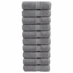 Vidaxl gastendoekjes solund 10 st 600 g m² 30x50 cm grijs