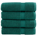 VidaXL Handdoeken SOLUND 4 st 600 g m² 50x100 cm groen