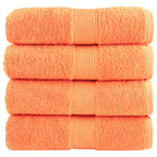 Vidaxl gastendoekjes solund 4 st 600 g m² 30x50 cm oranje