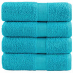 Vidaxl gastendoekjes solund 4 st 600 g m² 30x50 cm turquoise