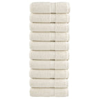 Vidaxl gastendoekjes solund 10 st 600 g m² 30x50 cm crèmekleurig