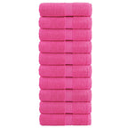 Vidaxl gastendoekjes solund 10 st 600 g m² 30x50 cm roze