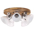 Vidaxl plafondlamp 25 w e27 50x50x25 cm wit