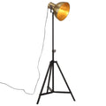 Vidaxl vloerlamp 25 w e27 61x61x90 150 cm antiek messingkleurig
