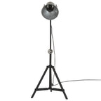 Vidaxl vloerlamp 25 w e27 35x35x65 95 cm vintage zilverkleurig